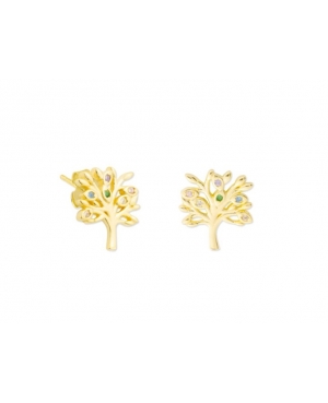 PENDIENTES ÁRBOL DE LA VIDA PLATA CHAPADA / JMD108245