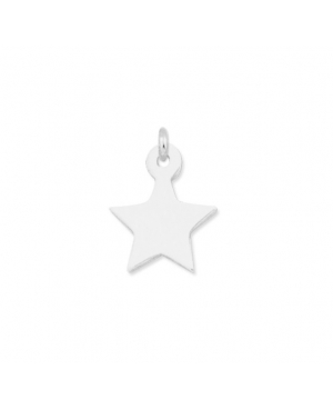 COLGANTE ESTRELLA PLATA DE LEY / JF2305221ESTRELLA