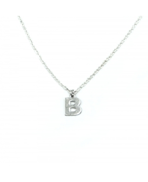 GARGANTILLA LETRA B PLATA DE LEY / JMD0910262B