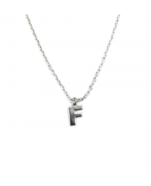 GARGANTILLA LETRA F PLATA DE LEY / JMD0910262F