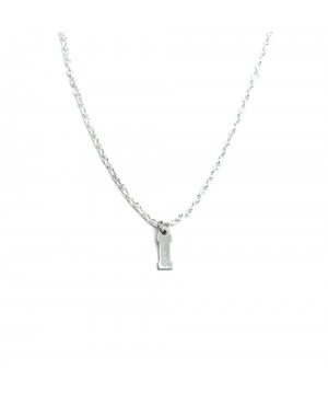GARGANTILLA LETRA I PLATA DE LEY / JMD0910262I