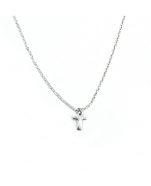 GARGANTILLA LETRA T PLATA DE LEY / JMD0910262T