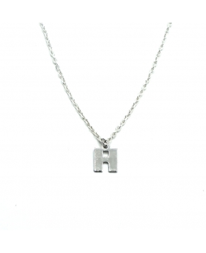 GARGANTILLA LETRA H PLATA DE LEY / JMD0910262