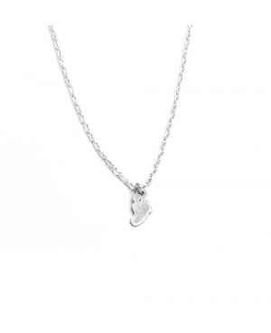 GARGANTILLA PIE PLATA DE LEY / JMD0910262PIE
