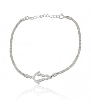 PULSERA VIRGEN DEL ROCIO PLATA DE LEY / MC13042610