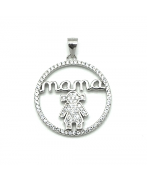 COLGANTE MAMÁ CON NIÑA / MC1907211