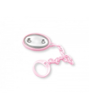 Pinza Bebé Rosa Liso