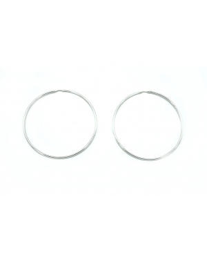 ARGOLLAS LISA EN PLATA DE LEY / MC27102028
