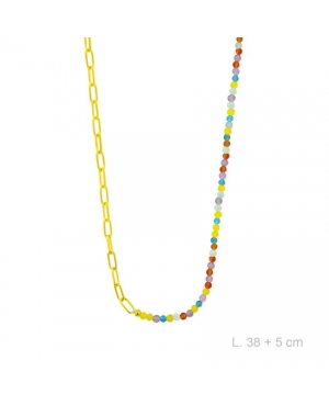 GARGANTILLA EN PLATA CHAPADA / JMD2907244