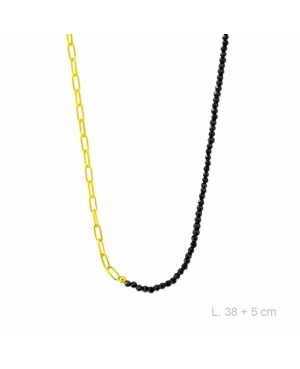 GARGANTILLA EN PLATA CHAPADA / JMD2907244.