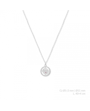 Gargantilla de Plata con Circonitas